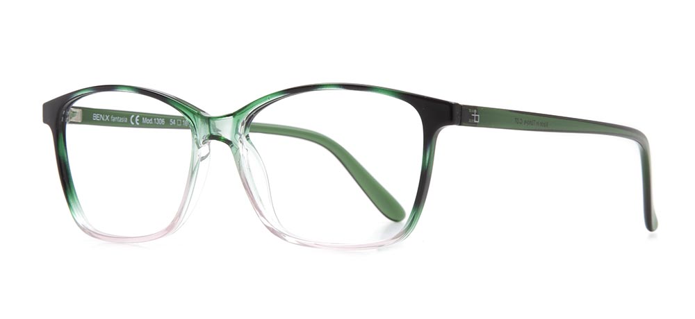 BENX FANTASIA Eyeglasses Teenage Woman Rectangular Full-Rimmed Grilamid (TR90) Unfiltered BXFNTS 1306-C.07